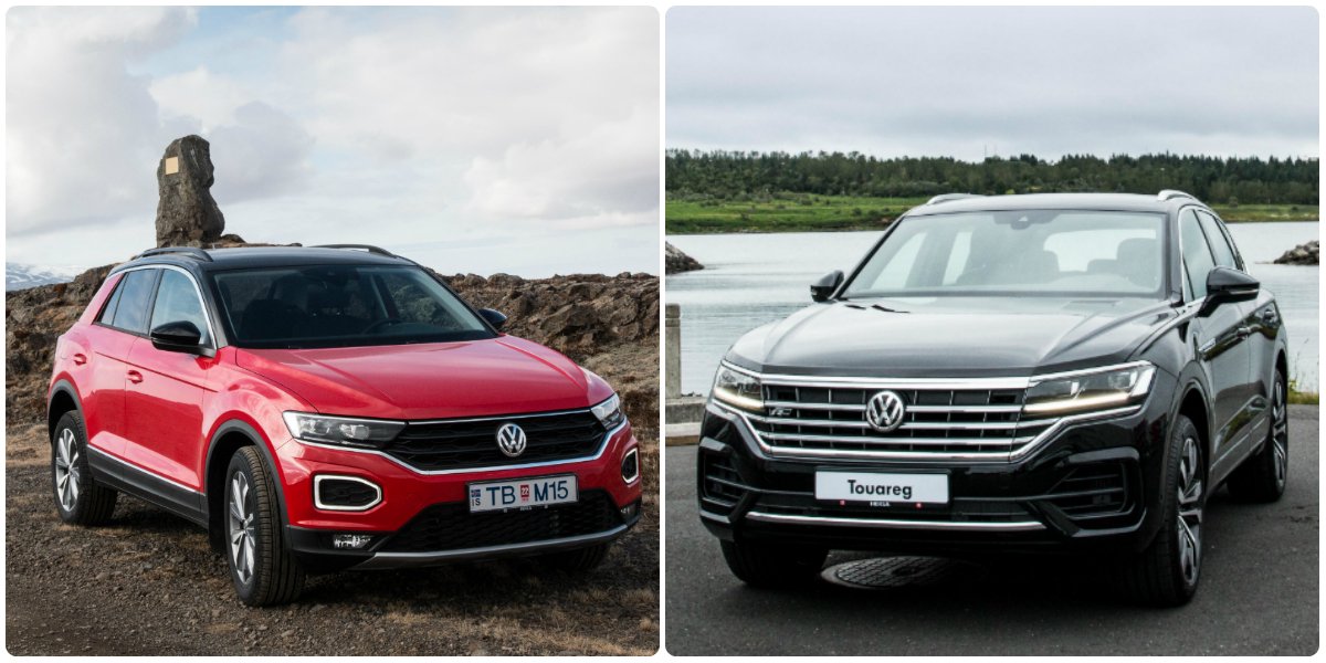 Touareg og T-Roc bestir í sínum flokki!