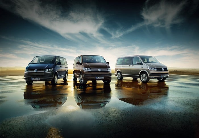 Þreföld frumsýning Volkswagen atvinnubíla!