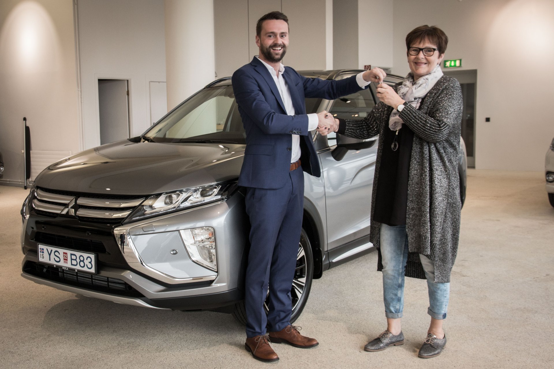 Fyrsti Mitsubishi Eclipse Cross afhentur!