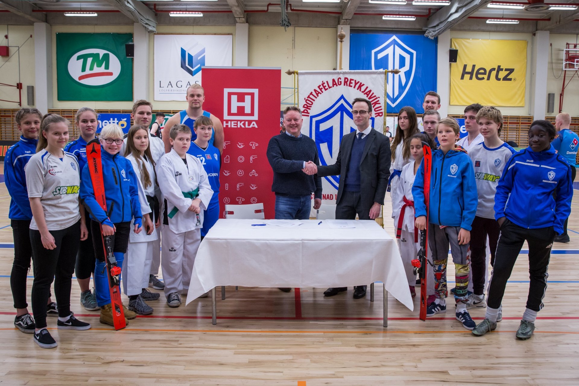 ÍR og HEKLA í samstarf