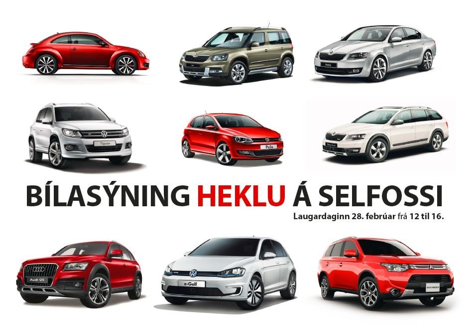 Bílasýning á Selfossi