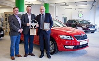 Friðbert forstjóri, Sigurður sölustjóri og Ragnar.