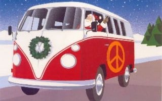 Jólasveinninn er kominn á Volkswagen