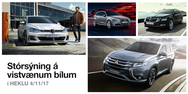 VISTVÆN BÍLASÝNING Í HEKLU