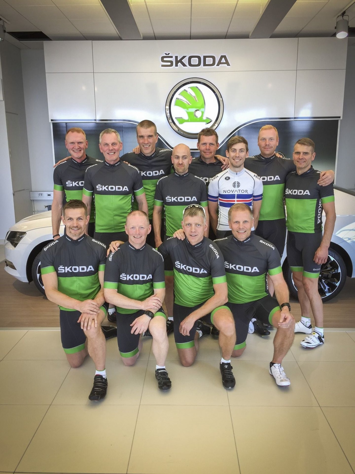 Team Skoda í öðru sæti!