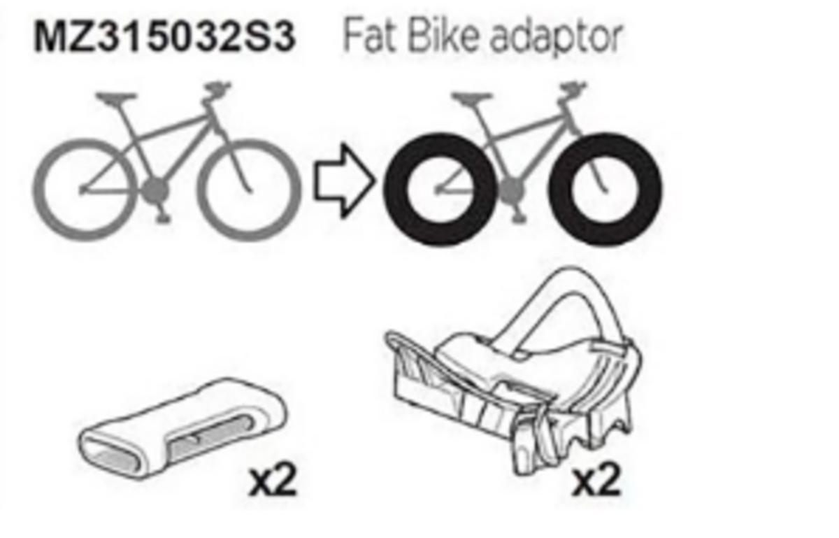 Breyti sett f. FATBIKE hjól