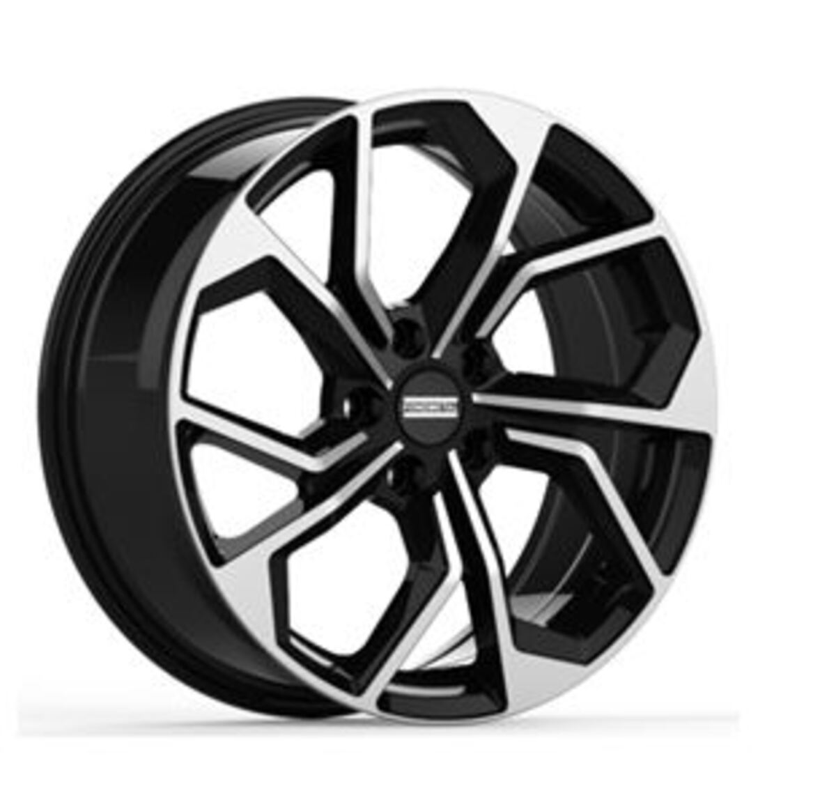 20"Álfelga 9x20 ET28 5x112 /66.5 Black Polished