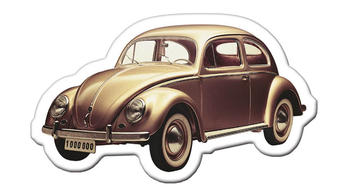 VW BEETLE Seglar 3 í setti  CLASSIC