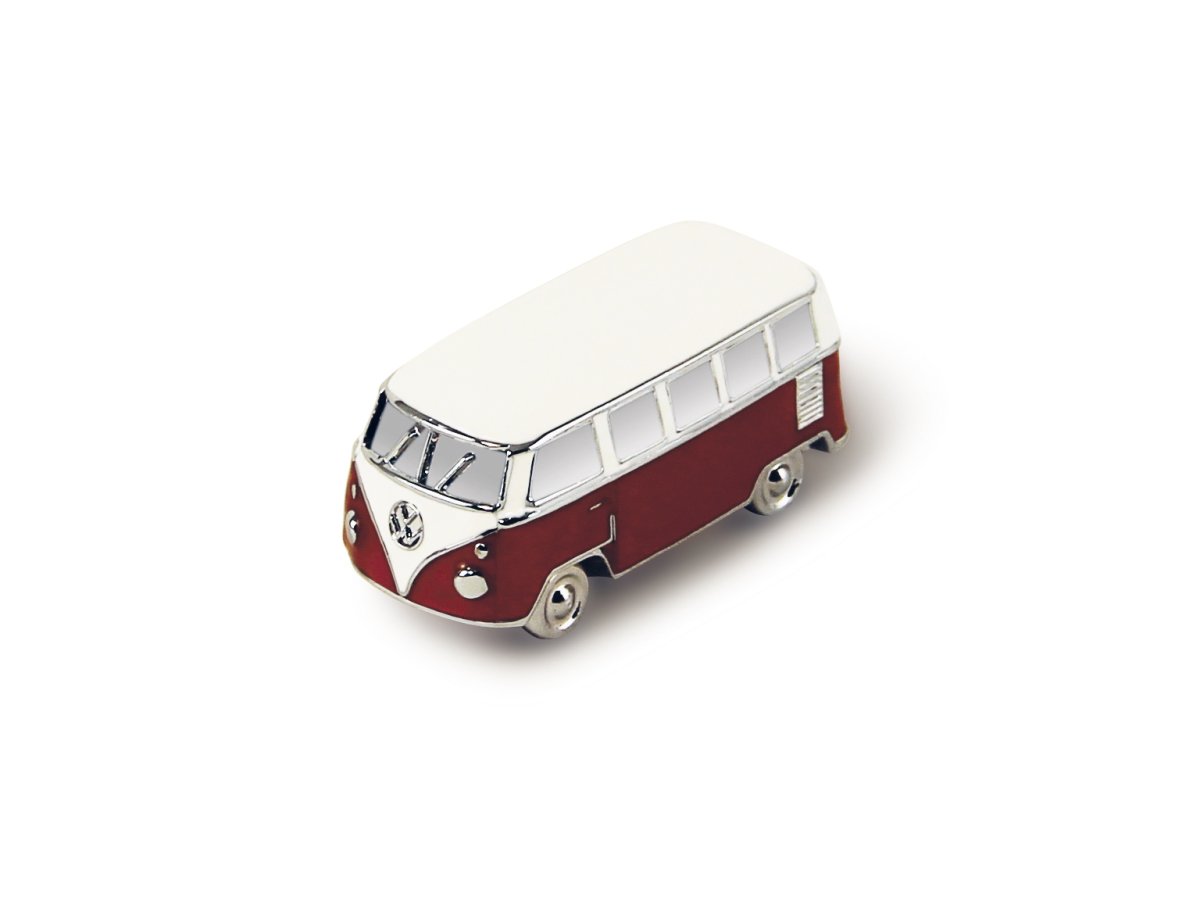VW T1 BUS 3D Segull í gjafaöskju rauð