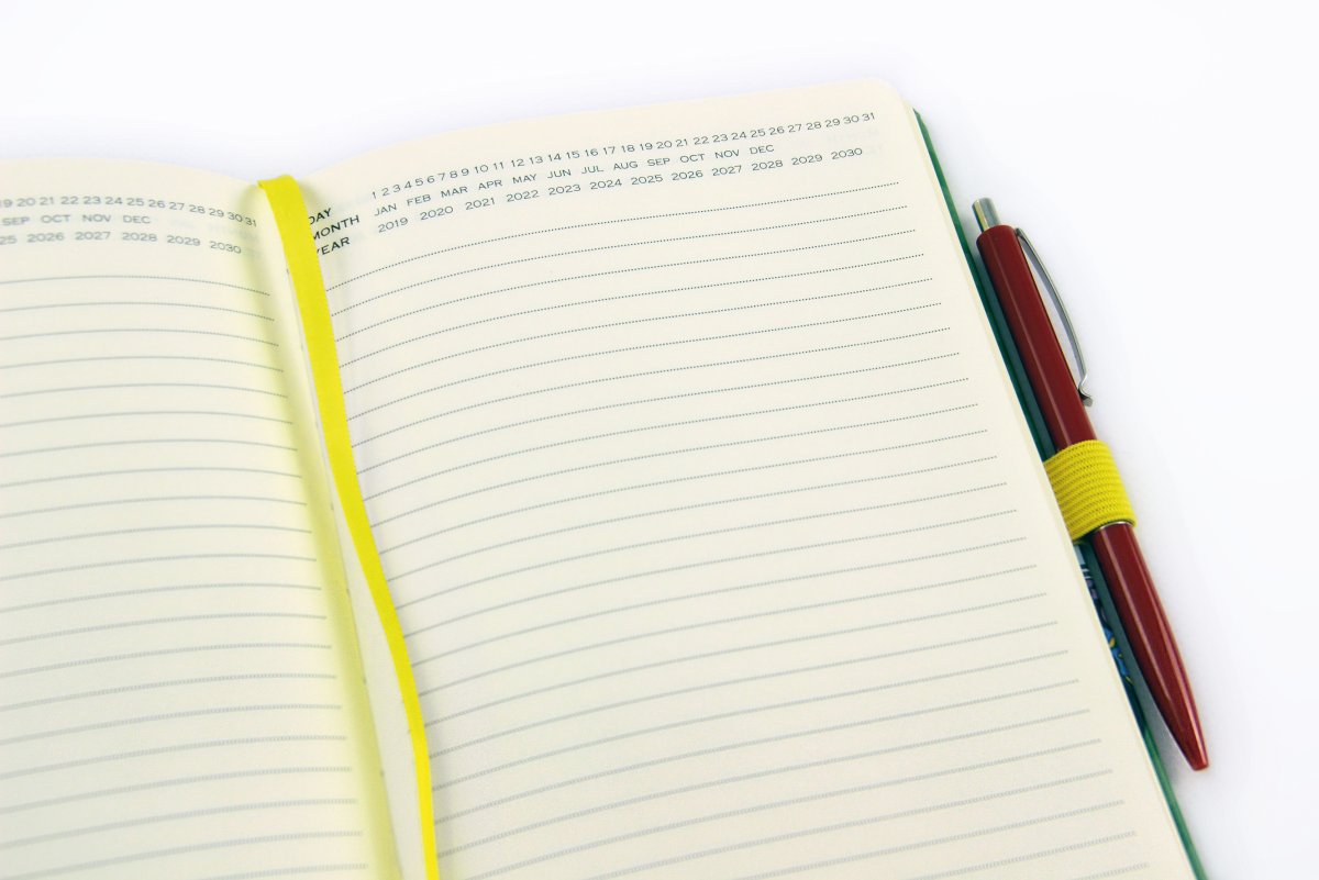 VW T1 BUS Stílabók, A5 , LINED - LOVE BUS