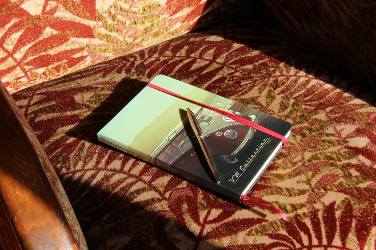 VW T1 BUS Stilabók, A5 LINED - HIGHWAY 1