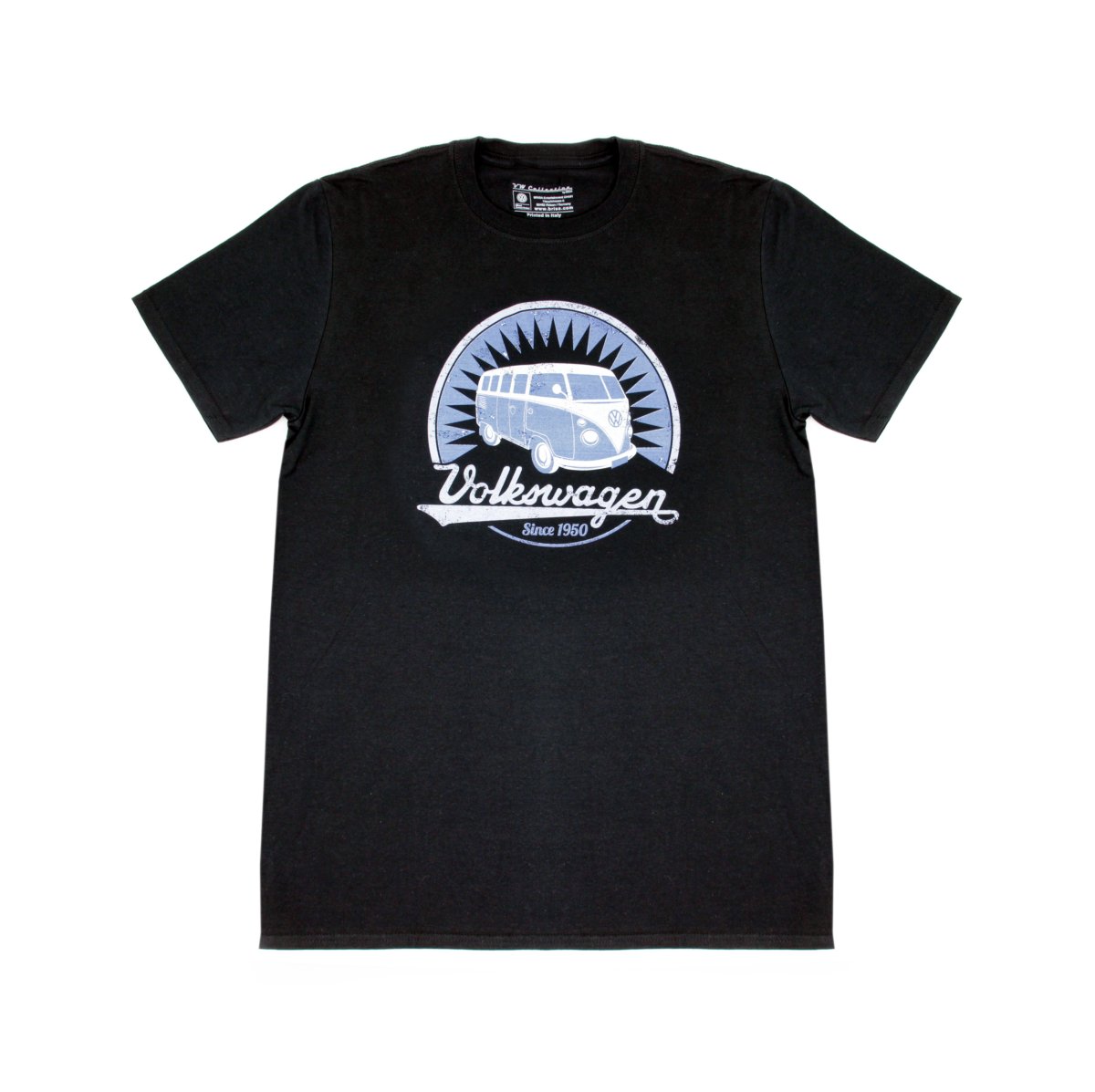 VW T1 BUS Bolur svartur(S) - VINTAGE LOGO