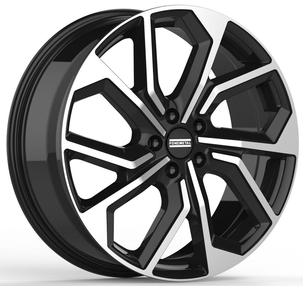 20"Álfelga 9x20 ET38 5x112/ 66.5 Black Polished